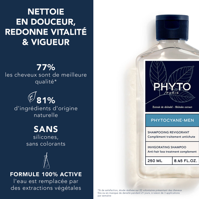 Phytocyane Men - Shampooing Antichute Homme 250ml