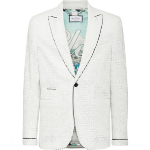 PHILIPP PLEIN One-Button Blazer Slim Fit MONOGRAM