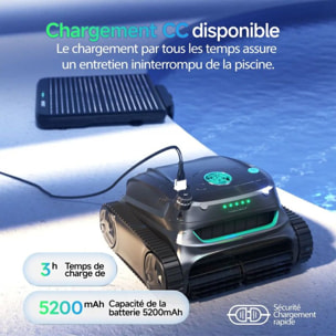 Robot piscine WYBOT S2 Solar