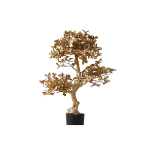 Arbol Ficus Dorado Con Maceta 70x42x89 Cm