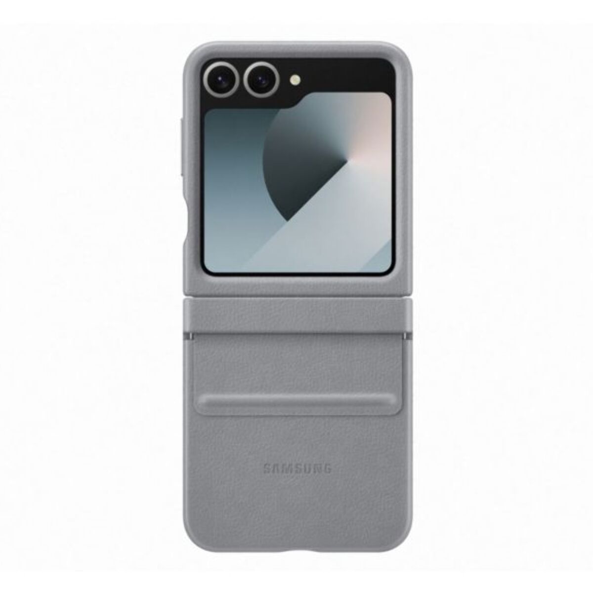 Coque SAMSUNG Z Flip6 Gris Premium design