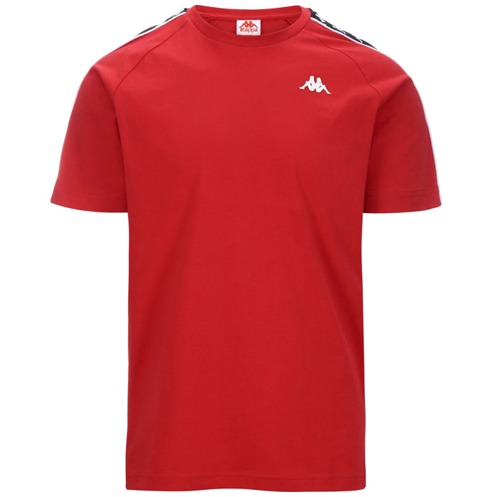 T-Shirts & Top Kappa Uomo 222 Banda Coen Slim Rosso