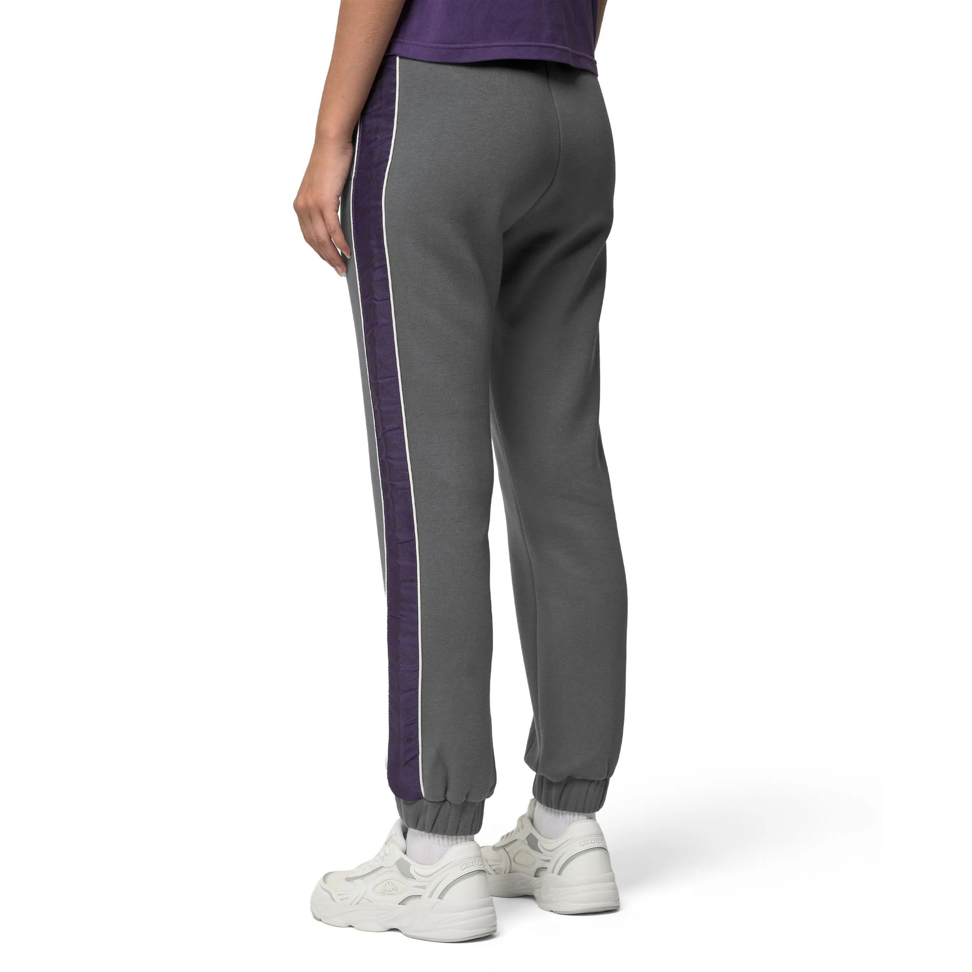 Kappa - Pantalones Mujer Gris - 222 Banda Adina 2