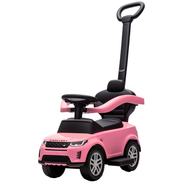 Porteur enfant voiture évolutif 2 en 1 licence Land Rover Discovery Sport effets sonores