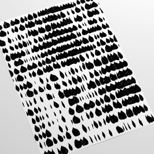 Carta da Parati Moderna Bianca e Nera in Stile Scandinavo