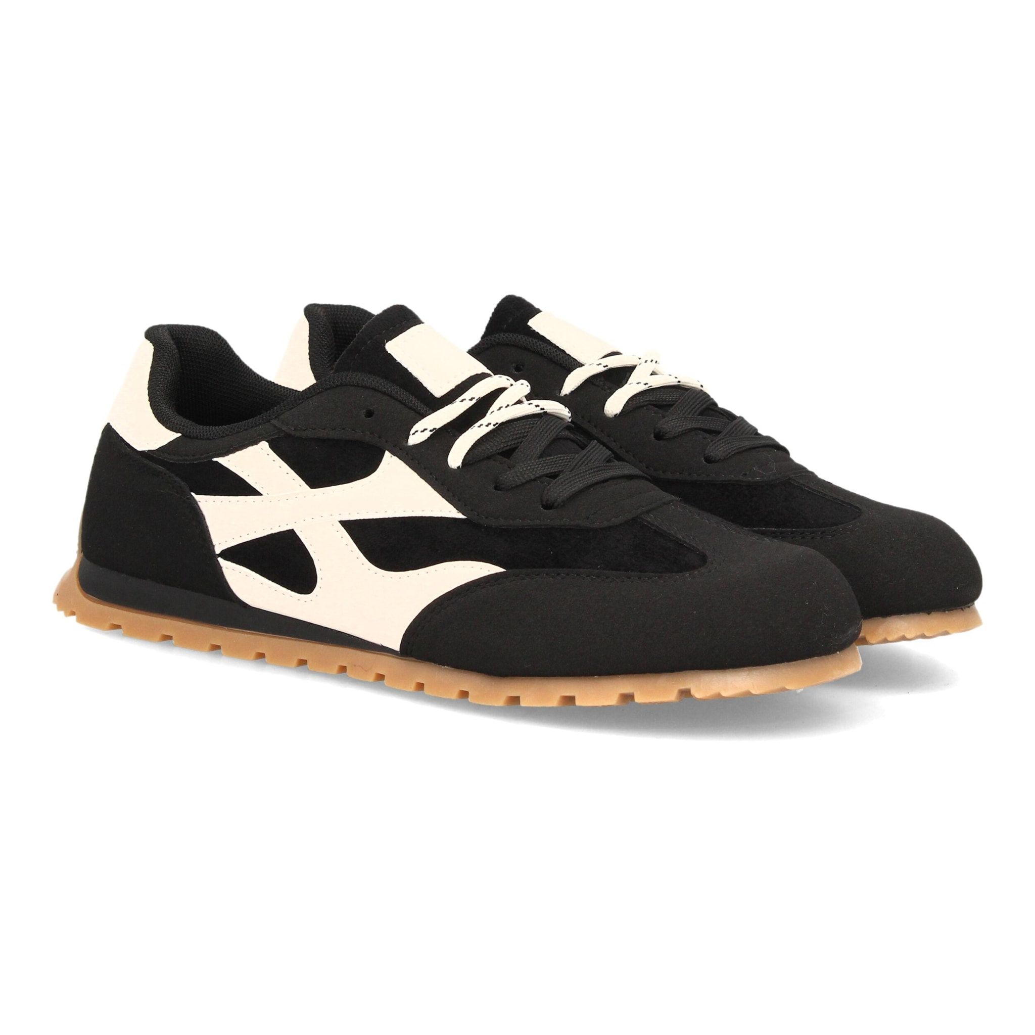Zapatillas barefoot estilo retro para mujer