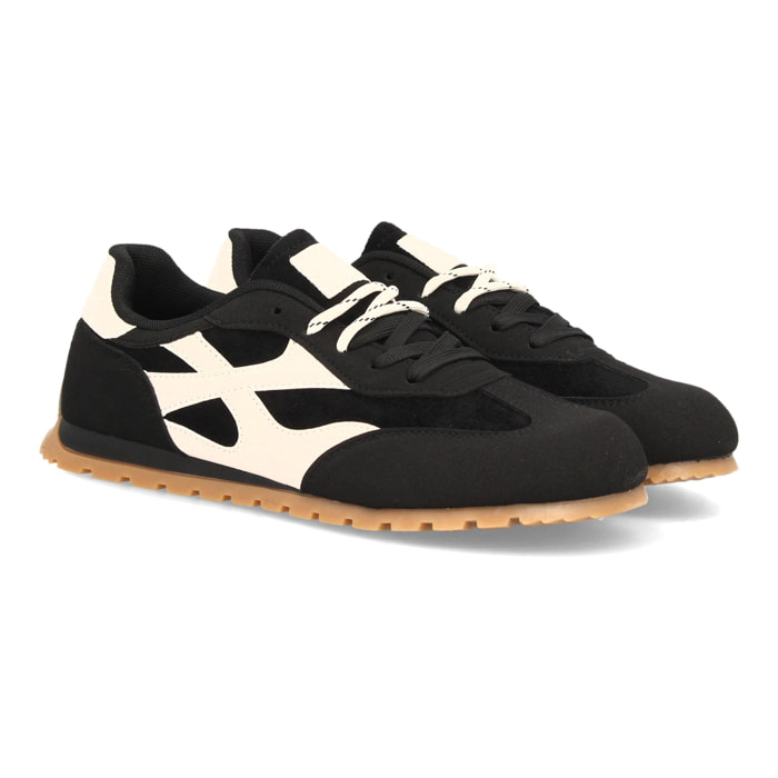 Zapatillas barefoot estilo retro para mujer