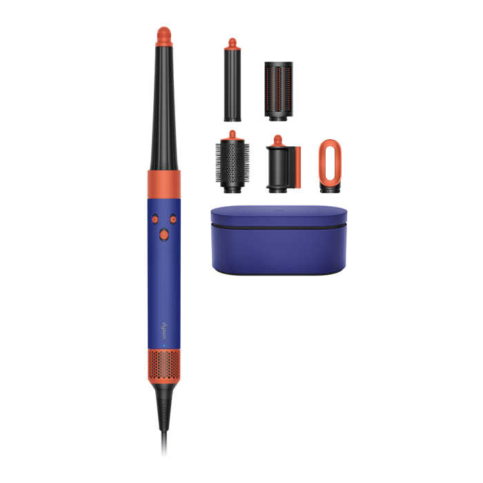 Multi-styler asciugacapelli Dyson Airwrap i.d.™ per capelli lisci e ondulati in Pervinca/Tangerine | Ricondizionato