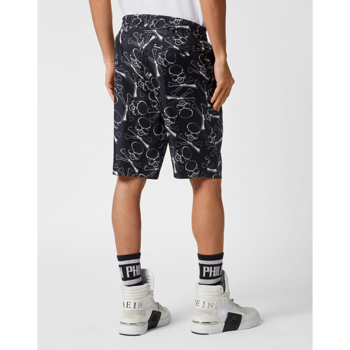 PHILIPP PLEIN Shorts SKULL BONES