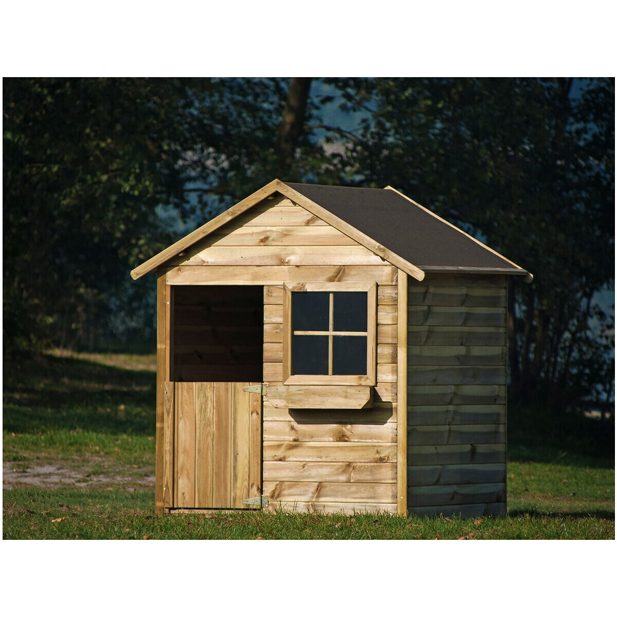 Maisonnette "Coccinelle" - 126 x 112 x 158 - Bois