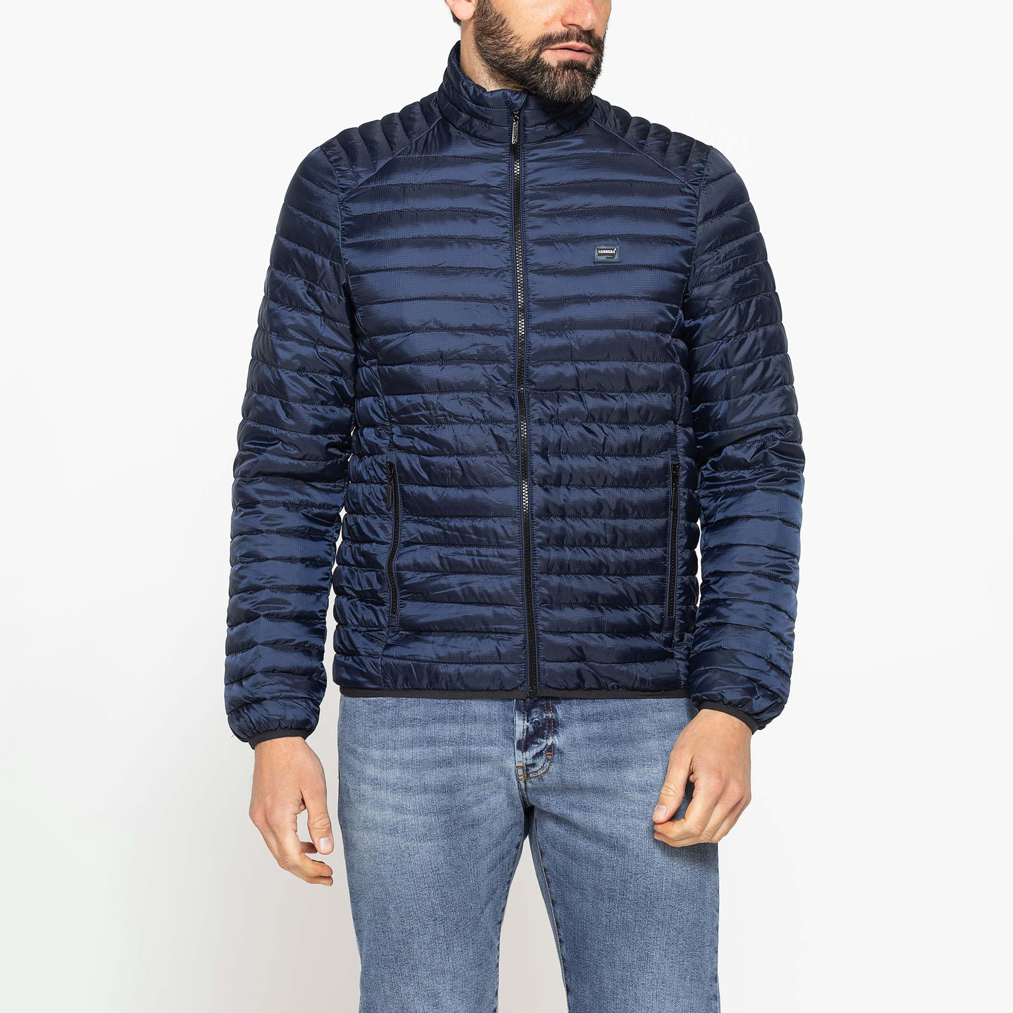 GIUBBINO ULTRALIGHT TRAPUNTATO IN RIPSTOP
