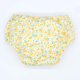 CUBREPAÑAL FLORES AMARILLO