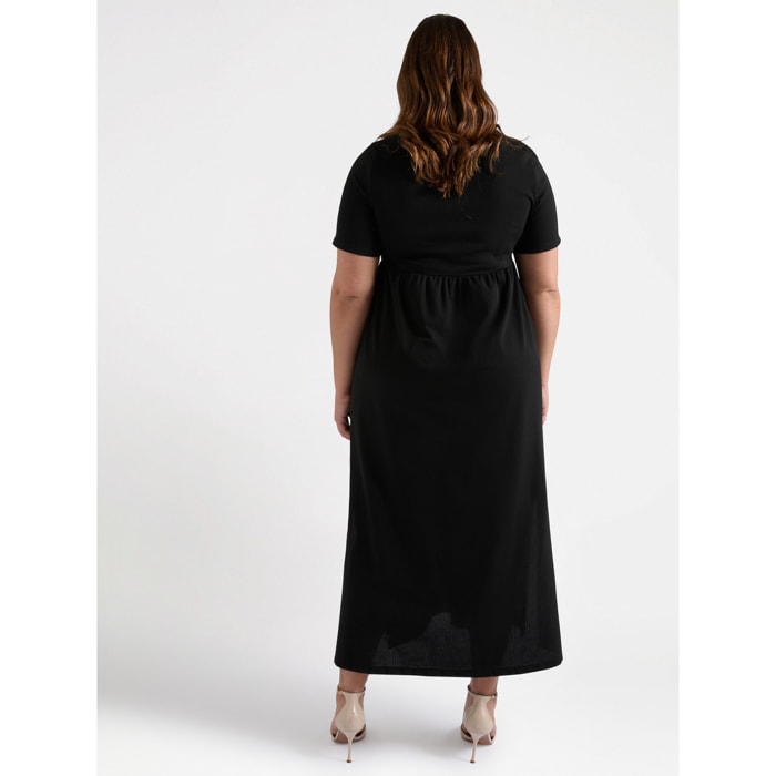 Fiorella Rubino - Vestido Imperio - BONITO - Negro