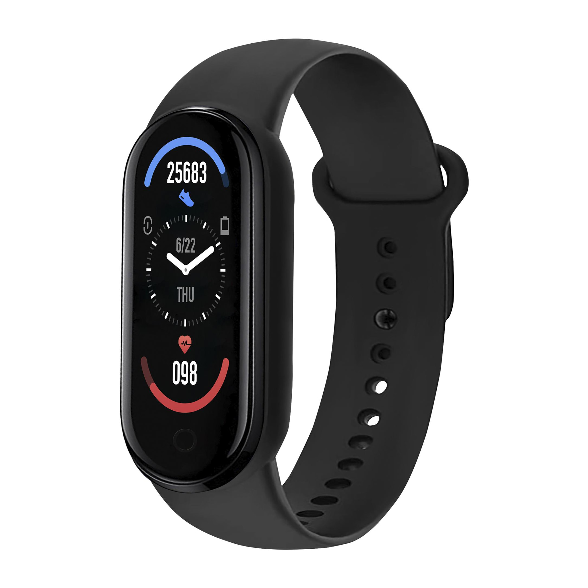 Pulsera de actividad Smartband AT410 - Android y iOS - Bluetooth 4.0 - Pulsómetro, presión sanguínea, calorías, monitorización del sueño