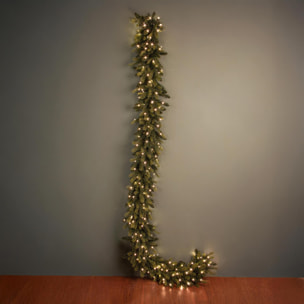 Ghirl.abete 216 tips con 150 led - Pezzi 1 - VERDE - Bianchi Dino SpA