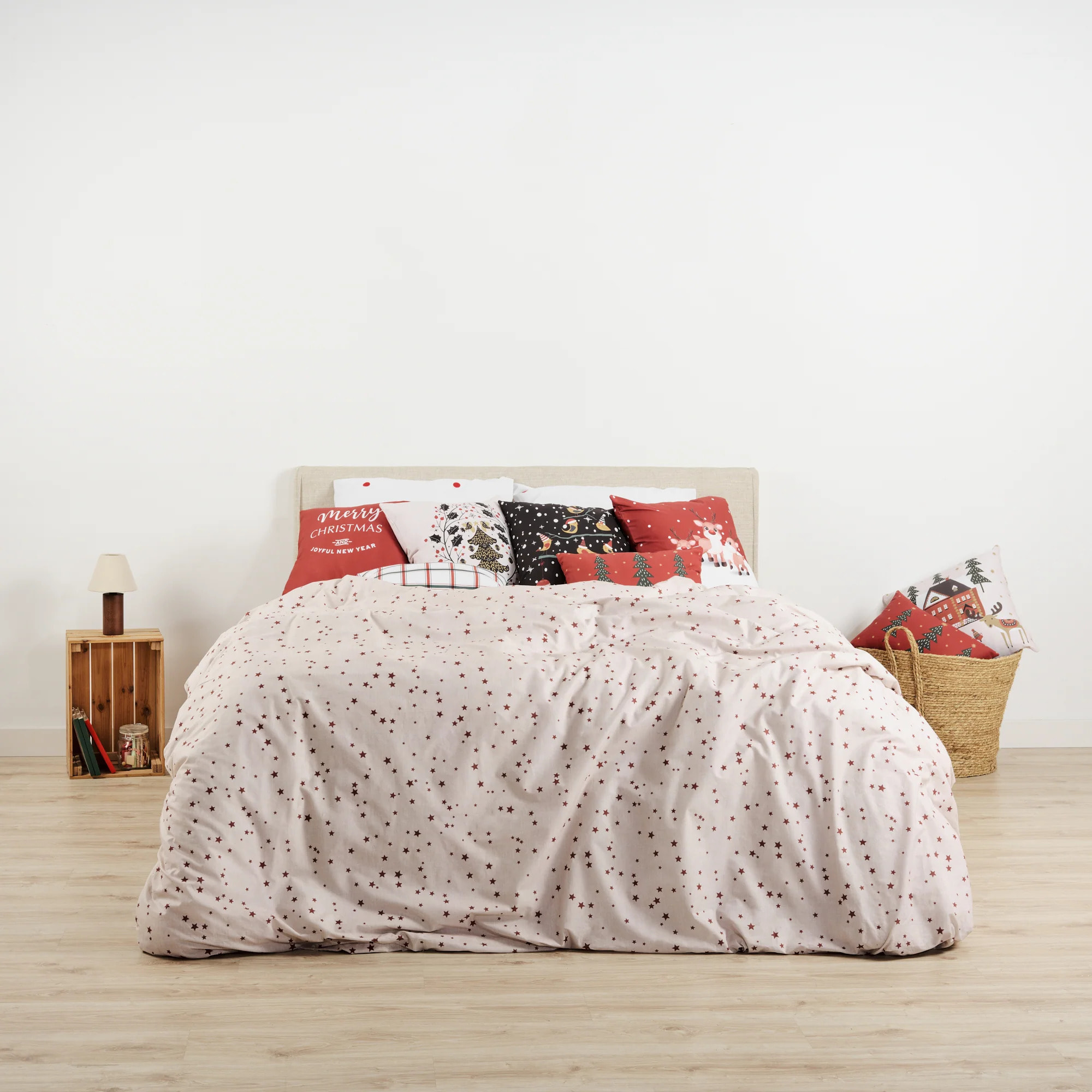 Housse de couette avec clics 100% coton Laponia 13