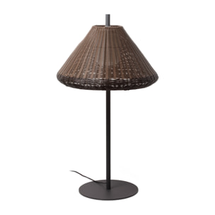 SAIGON OUT 1200 W70 Lampadaire gris/marron