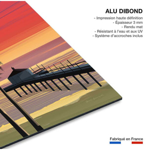 Tableau de voyage California dream Tableau alu Dibond