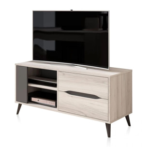 Mueble TV Lizz 110 Grayish - Antracita