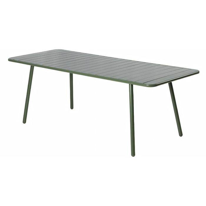 Table de jardin 8-10 places 200cm verte EVORA