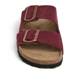 SANDALIA BABUNKERS ROJO