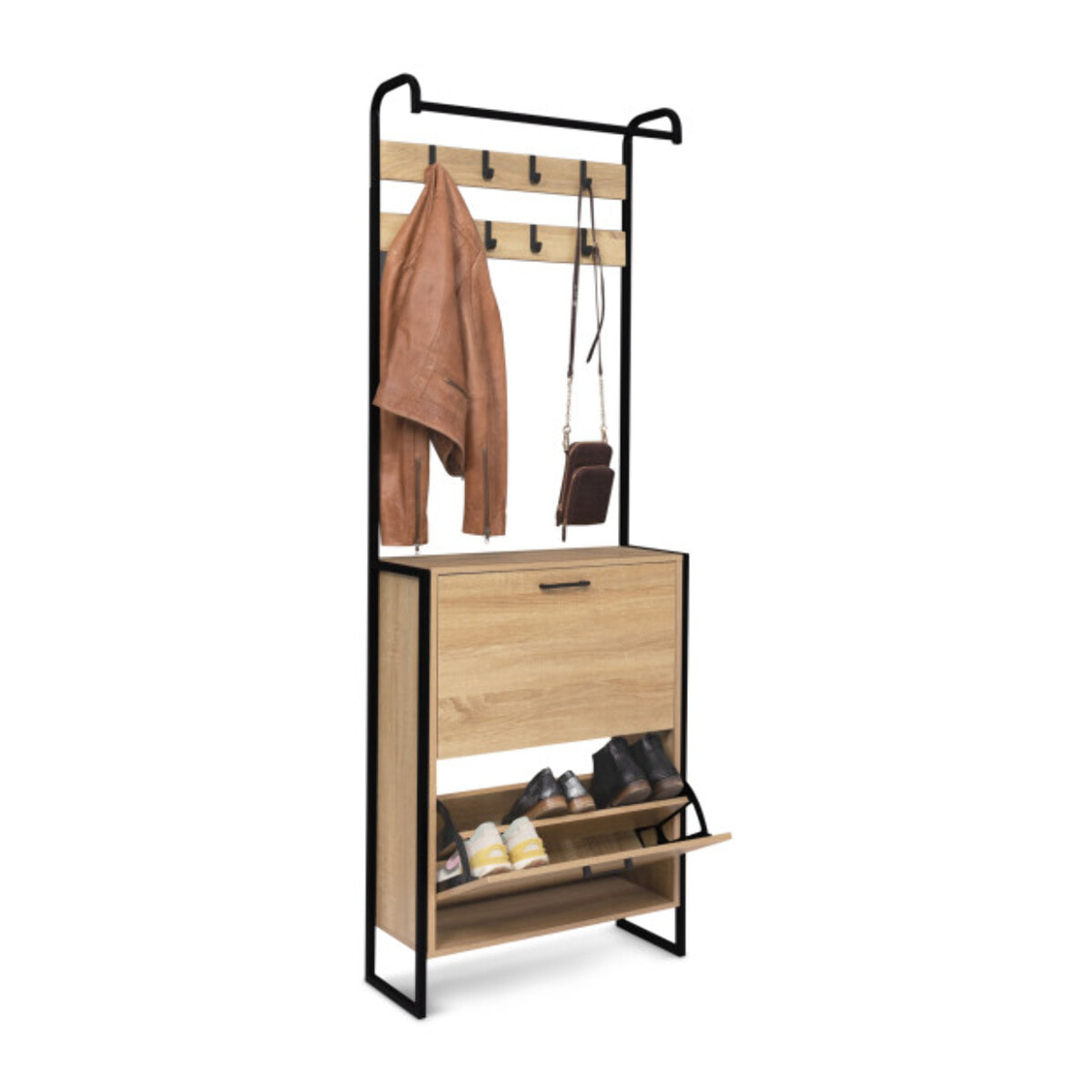 Vestiaire d'entrée 2 en 1 Alan