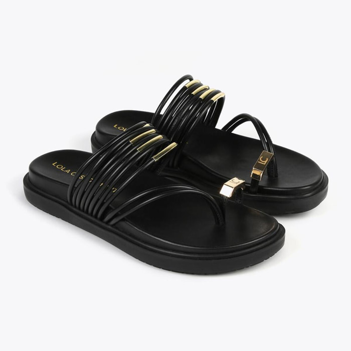 Sandali fascette arrotondate