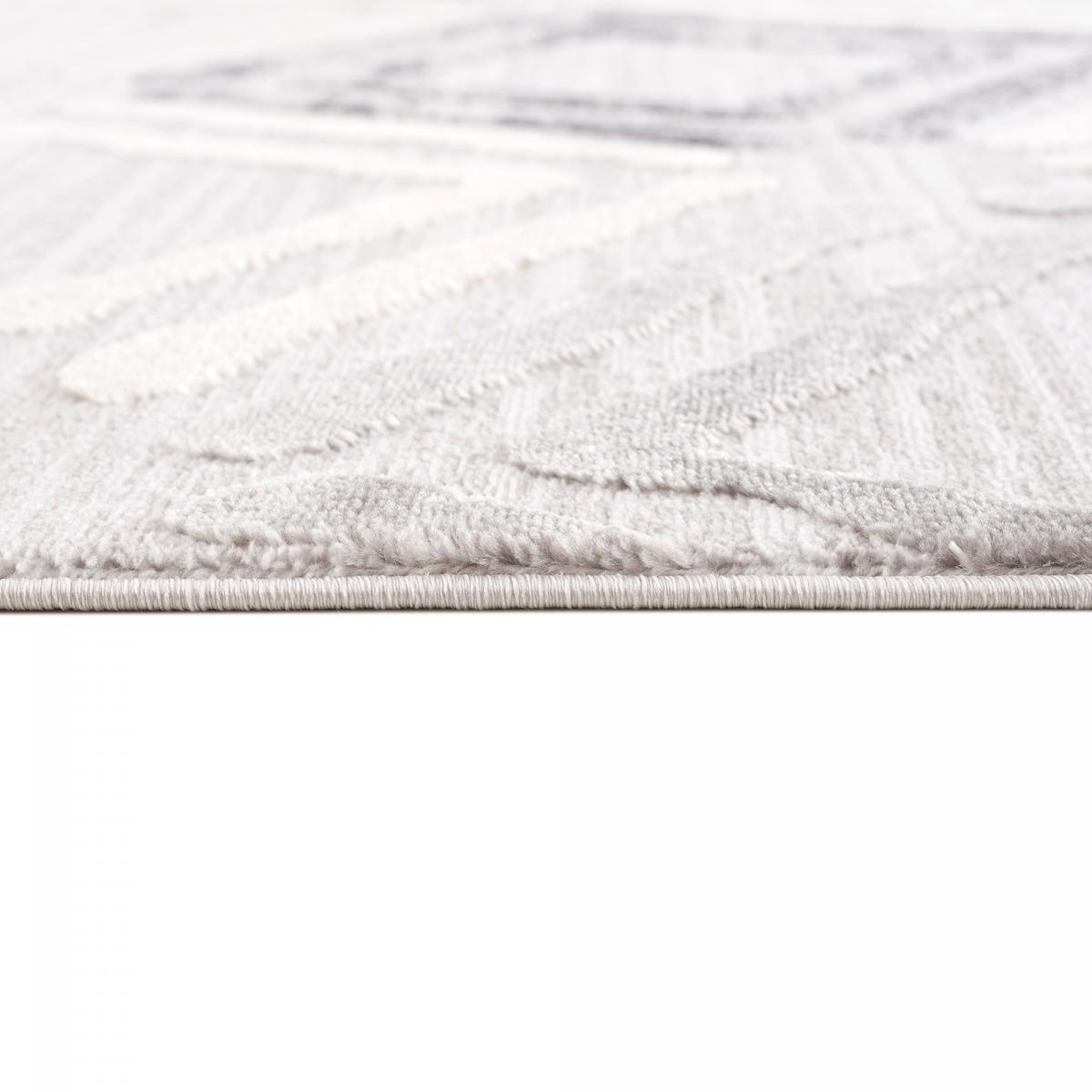 Tapis salon et chambre tissé motif géométrique SIPO