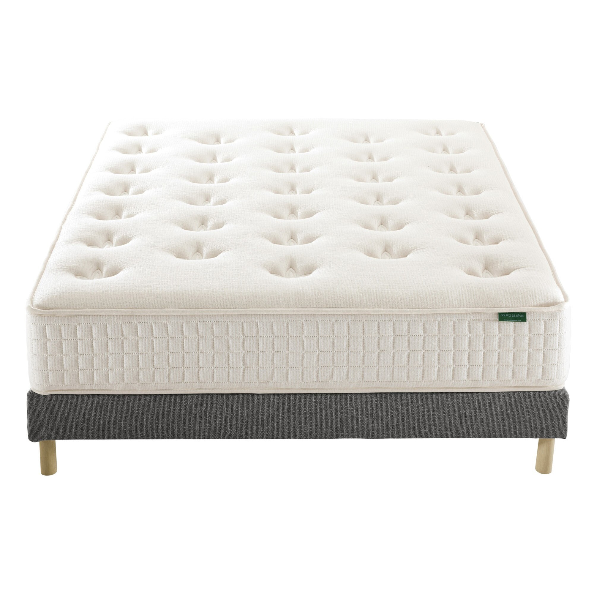 Ensemble matelas Le Latex Responsable + sommier
