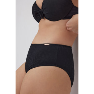Set bikini strutturato con spalline larghe bianche