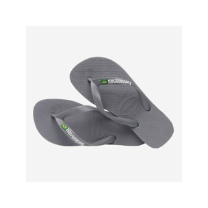 Infradito Havaianas Havaianas Brasil logo steel grey Grigio