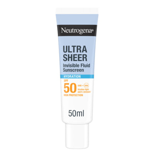 Ultra Sheer SPF 50 - Fluide Solaire Invisible Ultra Sheer Hydratation 50 ml