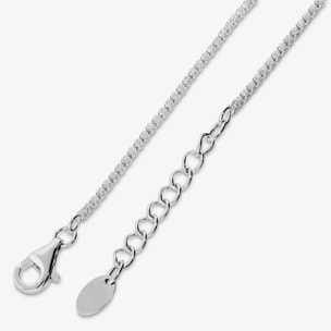 Bracciale Tennis con Cubic Zirconia Rosse 1.2mm