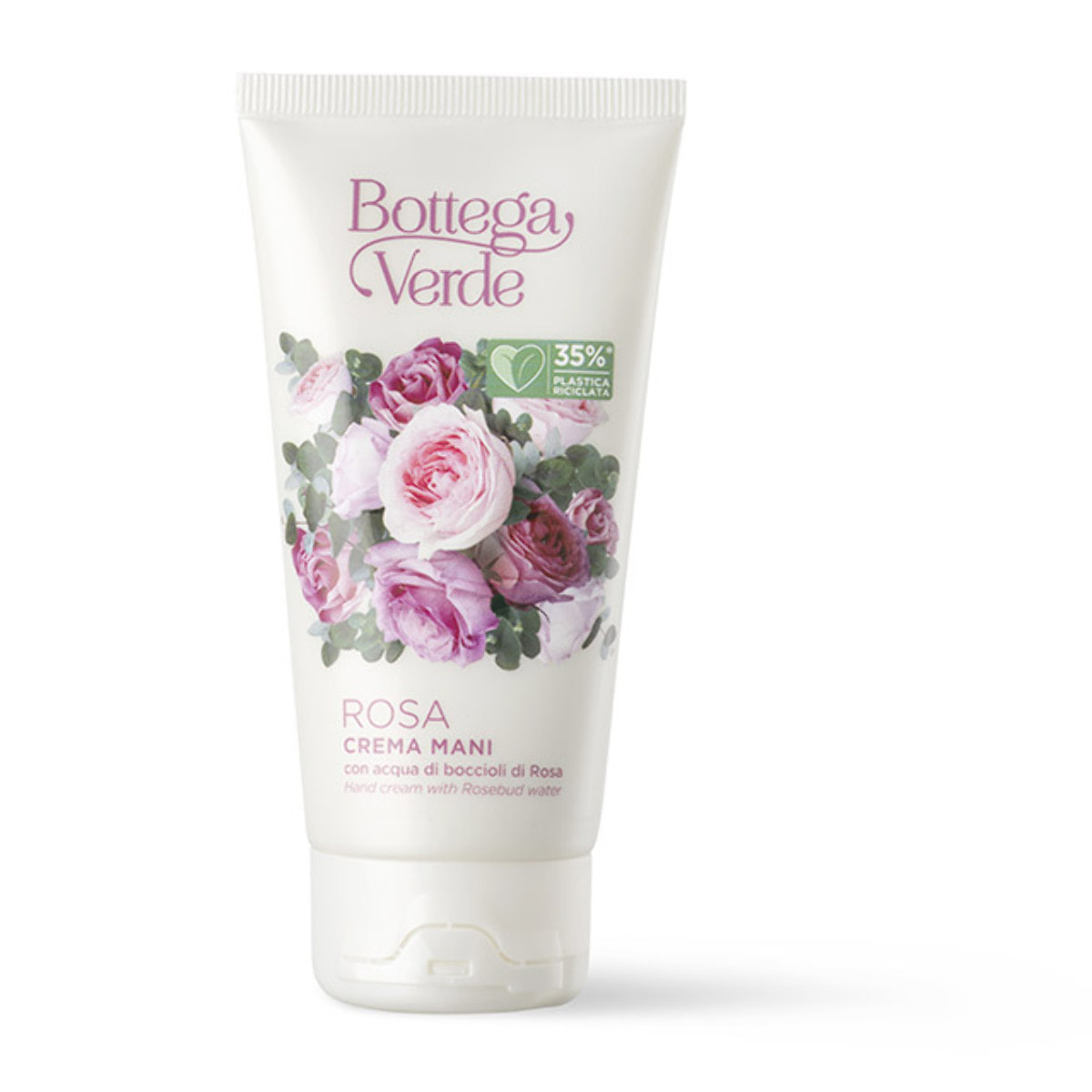 Rosa - Crema para manos con agua de capullos de Rosa (75 ml)