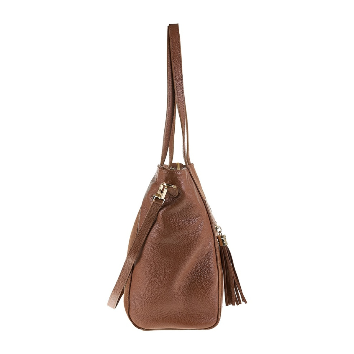 Borsa a mano da donna Made in Italy - Modello Erisia Plus - 100% pelle - 48.0 x 30.0 x 16.0 cm