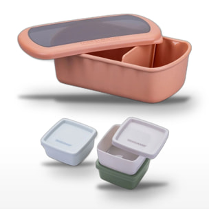 Lot Lunchbox et Boîtes à Sauce Fackelmann Storage