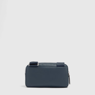 Piquadro Pochette uomo in pelle con tracolla