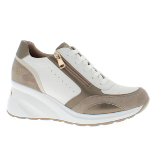 Armata di Mare Scarpe Donna Sneakers Casual con Soletta in Memory Foam AMD S61H19 White Brass