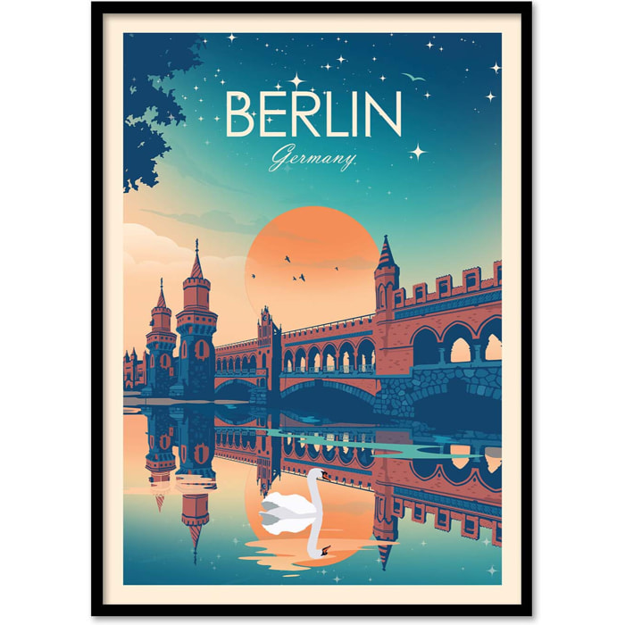 Affiche - Berlin - Studio Inception