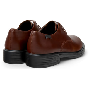 Zapatos de cordones - CAMPER Dean - Marron - Cuero liso