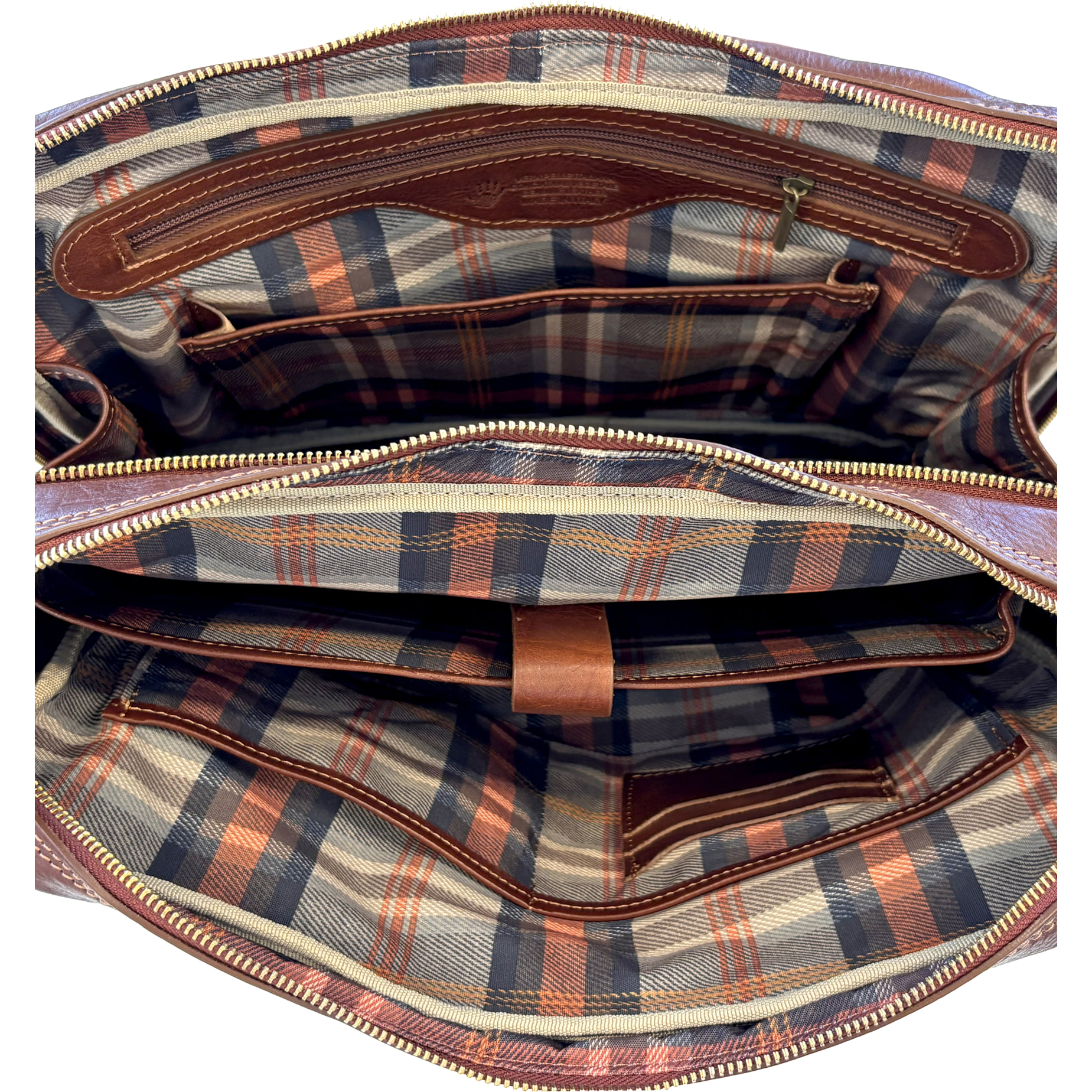 Borsa Ventiquattrore Unisex Borsa Portadocumenti da Lavoro in Pelle