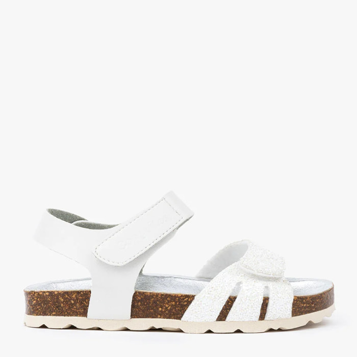 Sandalias Bio De Niña En Blanco
