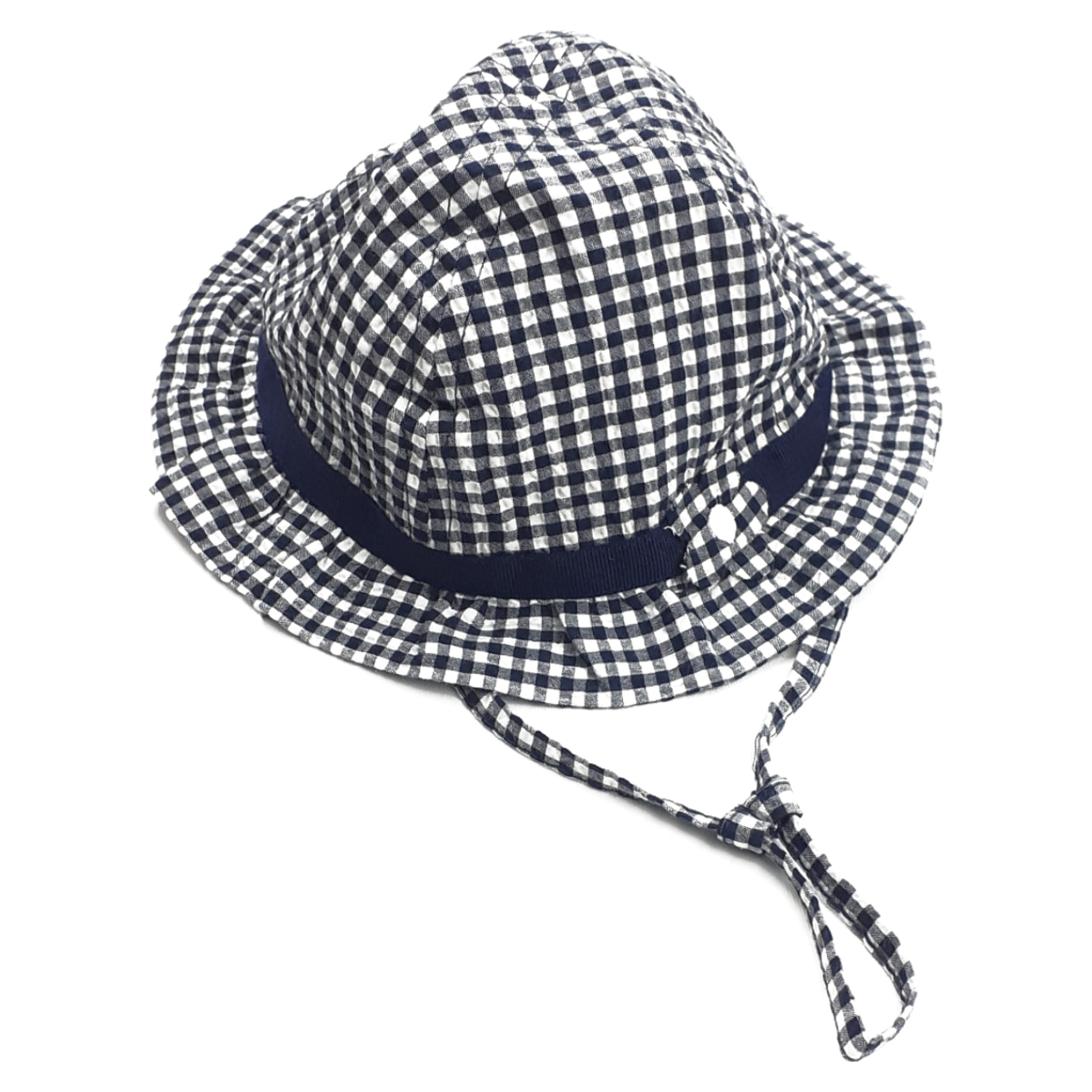 CLOCHE QUADRETTO BLU