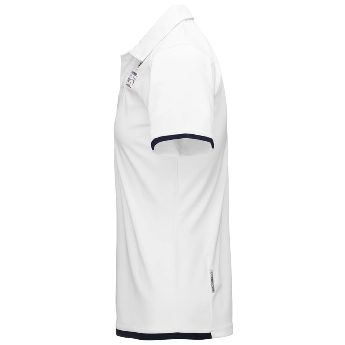 Kappa - Maglie gioco Uomo Donna Bianco - KOMBAT ABIACY OPEN ITALIA