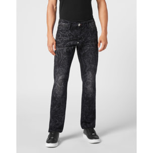 PHILIPP PLEIN Jeans Straight Cut TATTOO