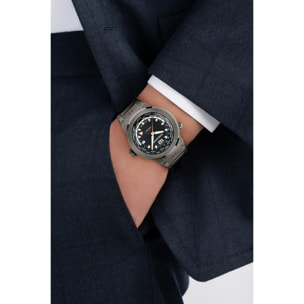 Ferragamo Reloj Analógico De Cuarzo. F-80 Worldtime