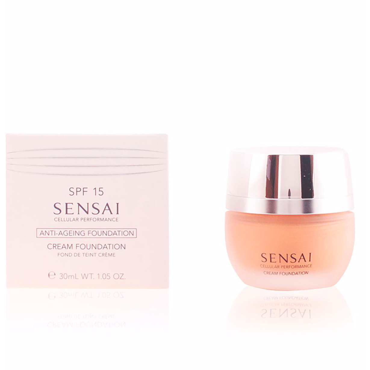 SENSAI - Cellular Performance Fondotinta In Crema - Donna - 30 ML - N°25 Topaz Beige