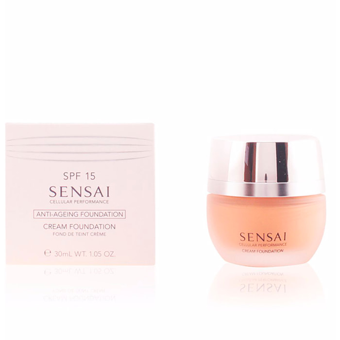 SENSAI - Cellular Performance Fondotinta In Crema - Donna - 30 ML - N°25 Topaz Beige