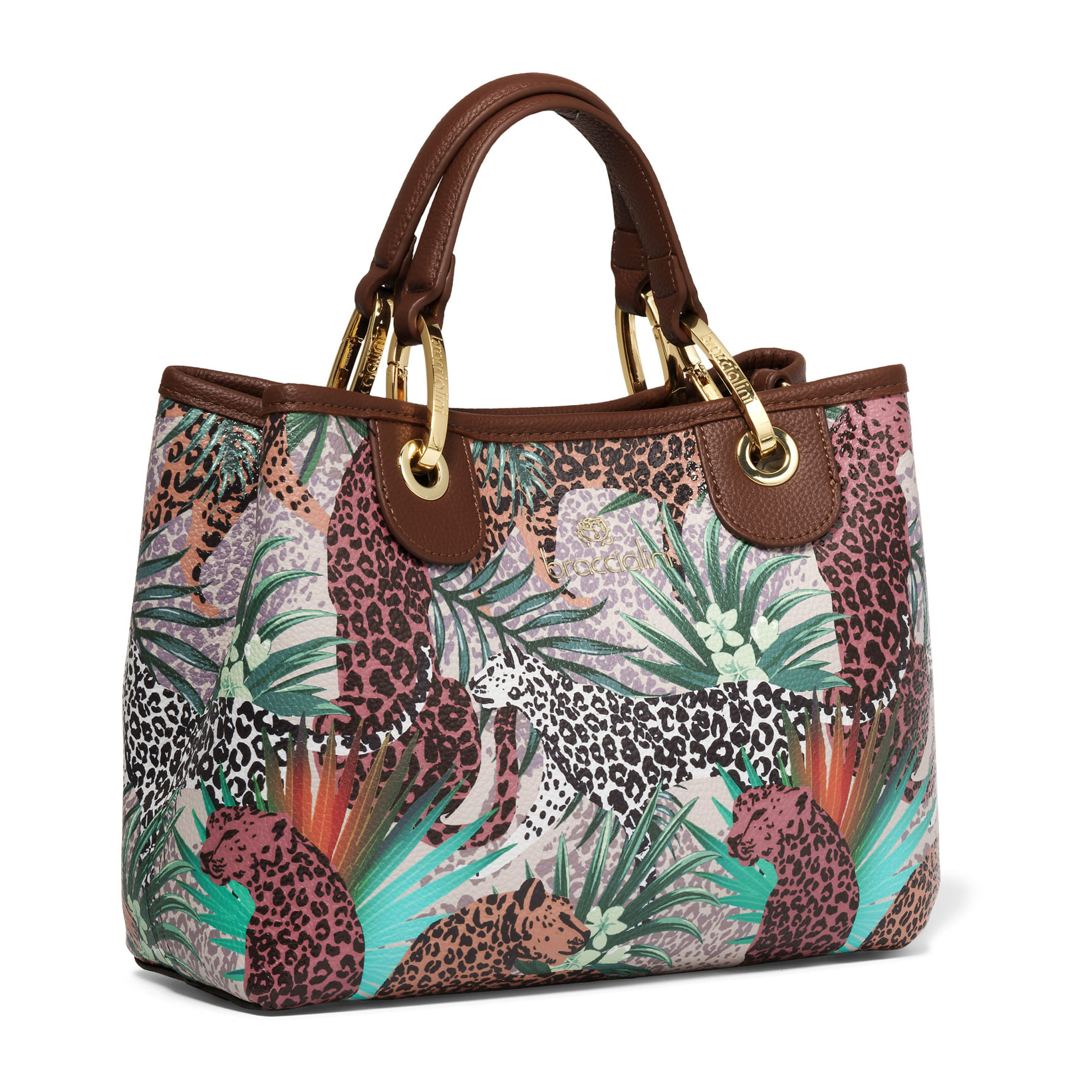 Borsa a mano  da donna In Poliestere e Poliuretano Prodotto artigianale 28x21,5x13 cm