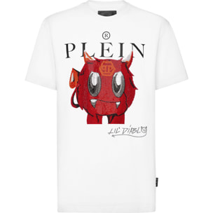 PHILIPP PLEIN T-Shirt Round Neck LIL’ MONSTERS GANG